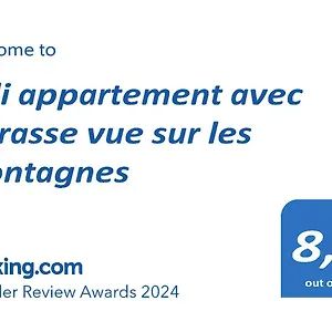  Appartement Joli Avec Terrasse Vue Sur Les Montagnes